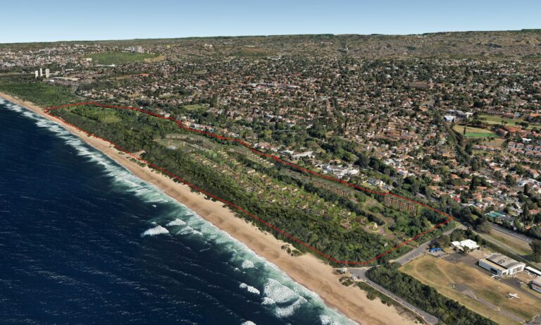 Beachwood Aerial rev A with site boundary